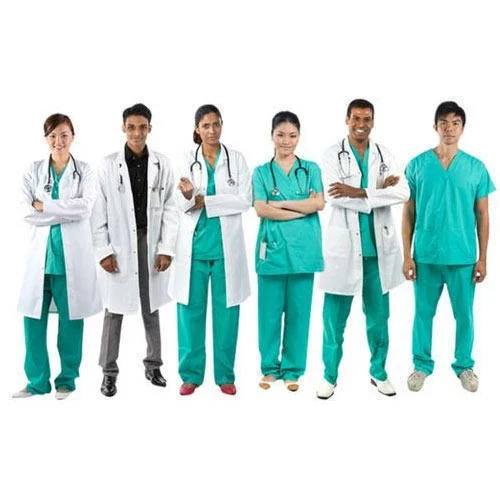 Hospital or hospitality staff uniforms